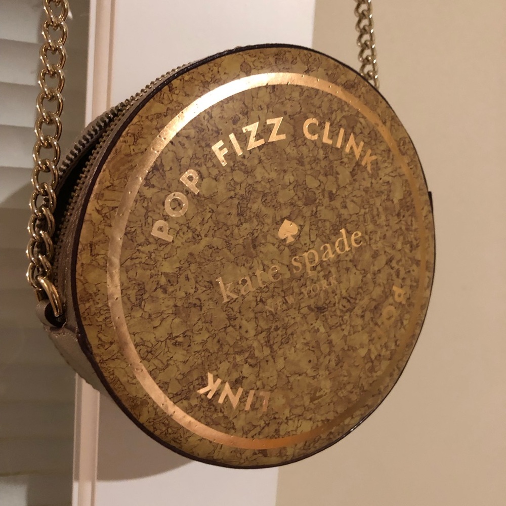 Kate Spade Champagne Cork Crossbody Bag